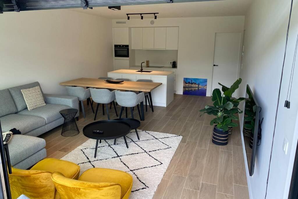 Schitterend Nieuwbouw Appartement In Gent Exteriér fotografie